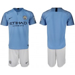 2018-19 Manchester City Home Soccer Men Jersey