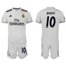2018-19 Real Madrid 10 MODRIC Home Soccer Men Jersey