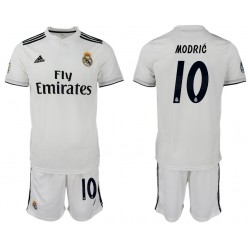 2018-19 Real Madrid 10 MODRIC Home Soccer Men Jersey