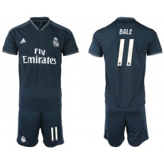 2018-19 Real Madrid 11 BALE Away Soccer Men Jersey