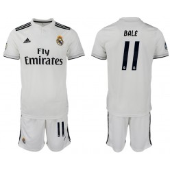 2018-19 Real Madrid 11 BALE Home Soccer Men Jersey