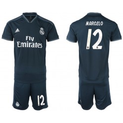 2018-19 Real Madrid 12 MARCELO Away Soccer Men Jersey