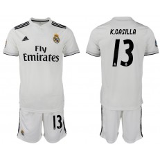 2018-19 Real Madrid 13 K. CASILLA Home Soccer Men Jersey