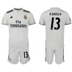 2018-19 Real Madrid 13 K. CASILLA Home Soccer Men Jersey
