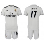 2018-19 Real Madrid 17 LUCAS V. Home Soccer Men Jersey
