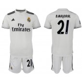 2018-19 Real Madrid 21 B. MAYORAL Home Soccer Men Jersey