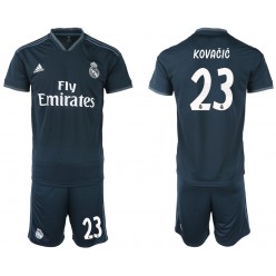 2018-19 Real Madrid 23 KOVACIC Away Soccer Men Jersey