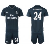 2018-19 Real Madrid 24 D. CEBALLOS Away Soccer Men Jersey