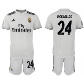 2018-19 Real Madrid 24 D. CEBALLOS Home Soccer Men Jersey