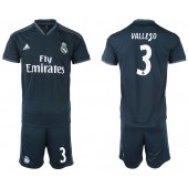 2018-19 Real Madrid 3 VALLEJO Away Soccer Men Jersey