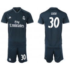 2018-19 Real Madrid 30 LUCA Away Soccer Men Jersey