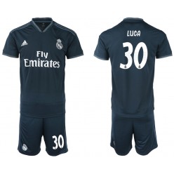 2018-19 Real Madrid 30 LUCA Away Soccer Men Jersey
