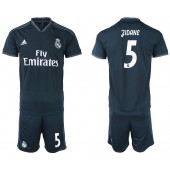 2018-19 Real Madrid 5 ZIDANE Away Soccer Men Jersey