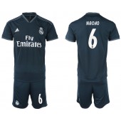 2018-19 Real Madrid 6 NACHO Away Soccer Men Jersey