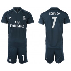 2018-19 Real Madrid 7 RONALDO Away Soccer Men Jersey
