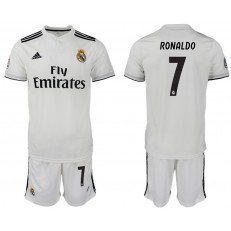 2018-19 Real Madrid 7 RONALDO Home Soccer Men Jersey
