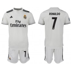 2018-19 Real Madrid 7 RONALDO Home Soccer Men Jersey