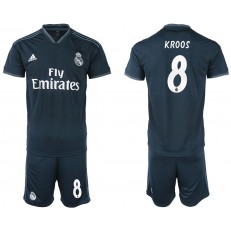 2018-19 Real Madrid 8 KROOS Away Soccer Men Jersey