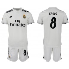 2018-19 Real Madrid 8 KROOS Home Soccer Men Jersey
