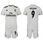 2018-19 Real Madrid 9 BENZEMA Home Soccer Men Jersey