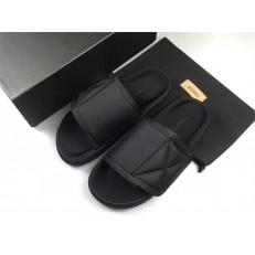 YEEZY SEASON 6 BLACK GRAPHITE NYLON SLIPPER