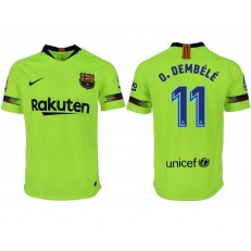 2018-19 Barcelona #11 O. DEMBELE Away Thailand Soccer Men Jersey
