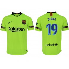 2018-19 Barcelona #19 DIGNE Away Thailand Soccer Men Jersey