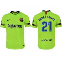 2018-19 Barcelona #21 ANDRE GOMES Away Thailand Soccer Men Jersey