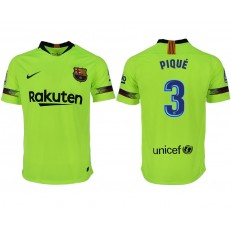 2018-19 Barcelona #3 PIQUE Away Thailand Soccer Men Jersey