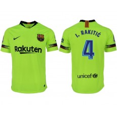 2018-19 Barcelona #4 I. RAKITIC Away Thailand Soccer Men Jersey