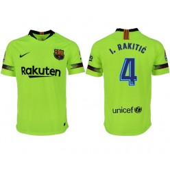 2018-19 Barcelona #4 I. RAKITIC Away Thailand Soccer Men Jersey