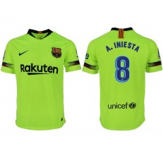2018-19 Barcelona #8 A. INIESTA Away Thailand Soccer Men Jersey