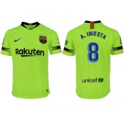 2018-19 Barcelona #8 A. INIESTA Away Thailand Soccer Men Jersey