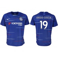 2018-19 Chelsea FC #19 DIEGO COSTA Home-Thailand Soccer Men Jersey