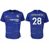 2018-19 Chelsea FC #28 AZPILICUETA Home Thailand Soccer Men Jersey