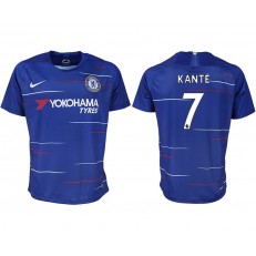 2018-19 Chelsea FC #7 KANTE Home Thailand Soccer Men Jersey