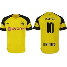 2018-19 Dortmund #10 M. GOTZE Home Thailand Soccer Men Jersey