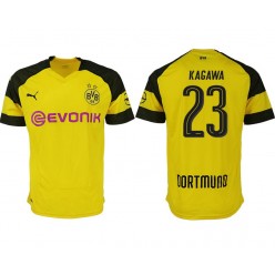 2018-19 Dortmund #23 KAGAWA Home Thailand Soccer Men Jersey