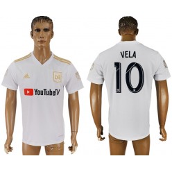 2018-19 Los Angeles FC #10 VELA Away Thailand Soccer Men Jersey