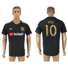 2018-19 Los Angeles FC #10 VELA Home Thailand Soccer Men Jersey