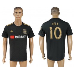 2018-19 Los Angeles FC #10 VELA Home Thailand Soccer Men Jersey