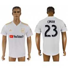 2018-19 Los Angeles FC #23 CIMAN Away Thailand Soccer Men Jersey