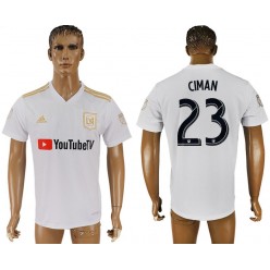 2018-19 Los Angeles FC #23 CIMAN Away Thailand Soccer Men Jersey