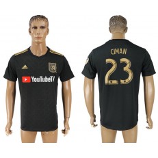2018-19 Los Angeles FC #23 CIMAN Home Thailand Soccer Men Jersey