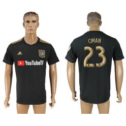 2018-19 Los Angeles FC #23 CIMAN Home Thailand Soccer Men Jersey