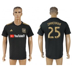 2018-19 Los Angeles FC #25 ZIMMERMAN Home Thailand Soccer Men Jersey
