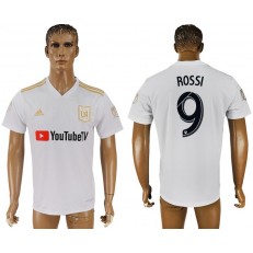 2018-19 Los Angeles FC #9 ROSSI Away Thailand Soccer Men Jersey