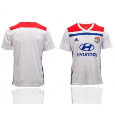 2018-19 Lyon Home Thailand Soccer Men Jersey