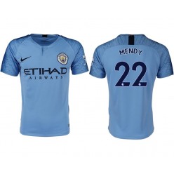 2018-19 Manchester City #22 MENDY Home Thailand Soccer Men Jersey