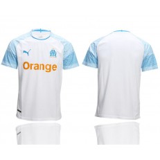 2018-19 Marseille Home Thailand Soccer Men Jersey
